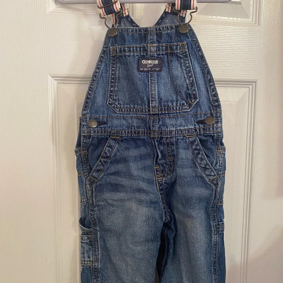 Oshkosh B’Gosh Denim Overalls - Picture 3 of 7